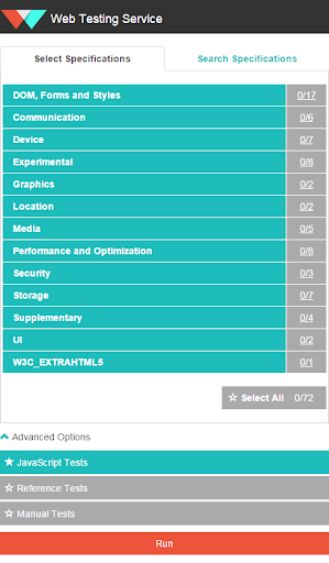 Web Test Client