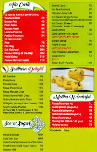 Haldiram's menu 2