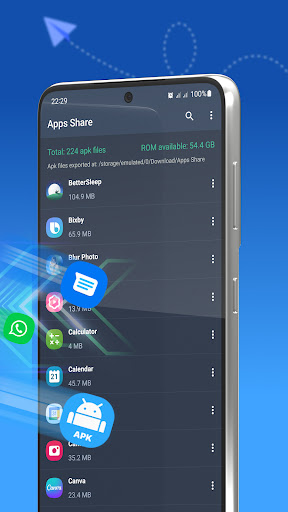 Screenshot Apps Share, Apk Share & Backup