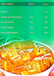 Madina hotel menu 2