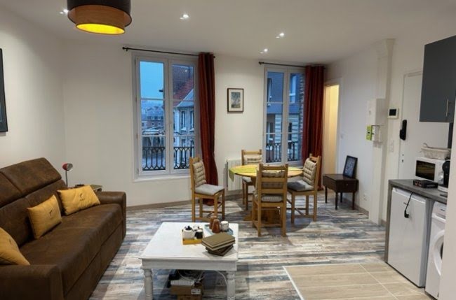 Location meublée appartement 1 pièce 31 m² à Dieppe (76200), 860 €