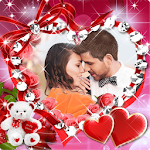 Cover Image of Télécharger Love Frames and Collages 💖 Romantic Photo Editor 1.0 APK