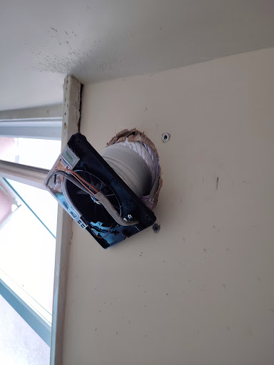 Installation of new lights and extractor fan - 2nd fix