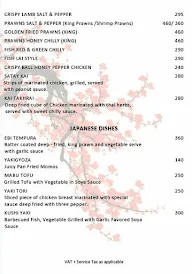 Shagun menu 2