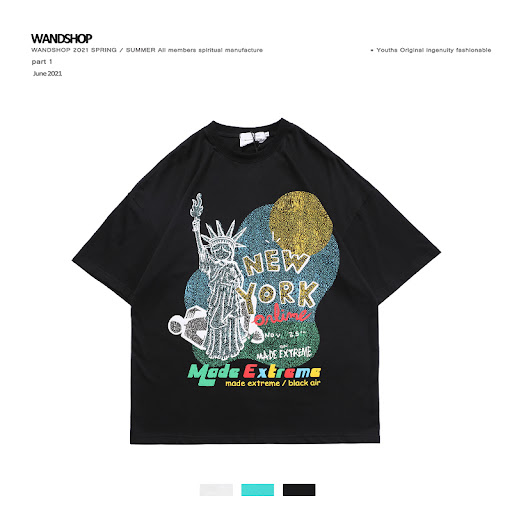 Title 4, American Retro Graffiti Foam Printing Short-Sle...