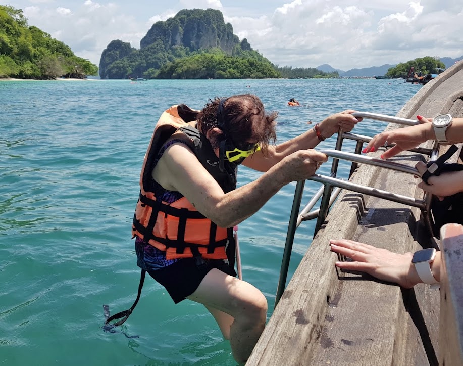 4 Islands tour by private long-tail boat from Ao Nang - Koh Poda (Poda Island), Koh Gai (Chicken Island), Koh Tup and Koh Mor (Tup Island) and Phra Nang Beach on Railay Peninsula