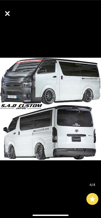 ハイエースのS.A.D custom japan・オーバーフェンダー・コスパ良し・ハイエース200系・禁酒中に関するカスタム事例の投稿画像1枚目