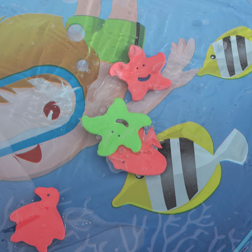 Title 3, Childrens Inflatable Marine Animal Water Cushi...