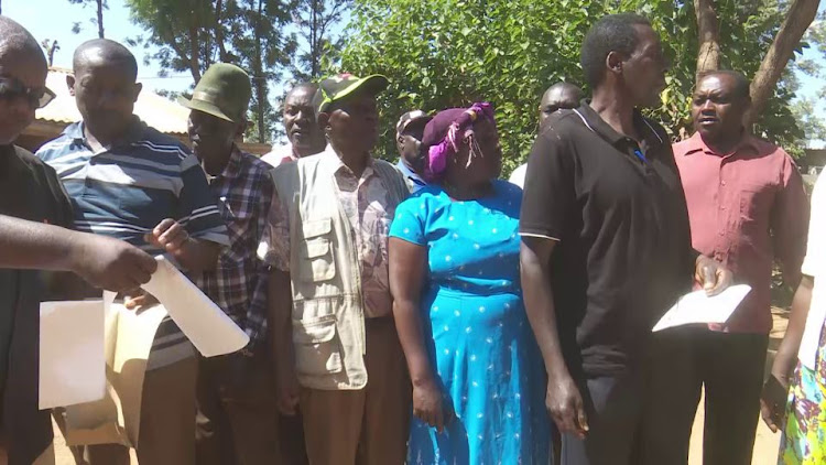 A section of members under the Mihiriga Kenda faction who claim ownership of the disputed South Ngariama land.