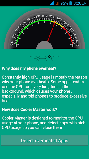 Device Heat Cooler for Android