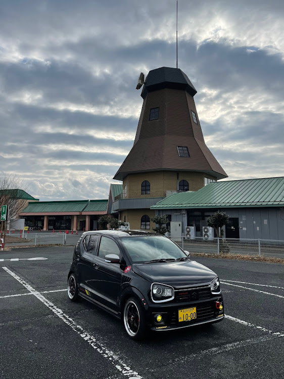 アルトワークスの【GR】Gojappe Racing  Produce✨アルトワークス✨・爆烈チューニング中😆・【GR】Gojappe Racing・いつもの散歩処・ステッカーチューンに関するカスタム事例の投稿画像3枚目