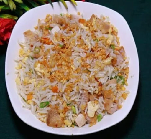 Brunt Garlic Chicken Fried Rice