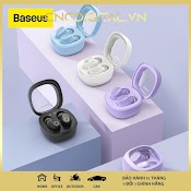 Tai Nghe Nhét Tai Không Dây Baseus Wm02 Chống Ồn Nhét Tai Không Dây Kết Nối Wireless 5.3 Chuyên Dụng Gaming Kháng Nước