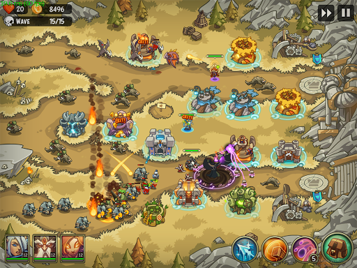Empire Warriors: Tower Defense TD Strategy Games apktram screenshots 15