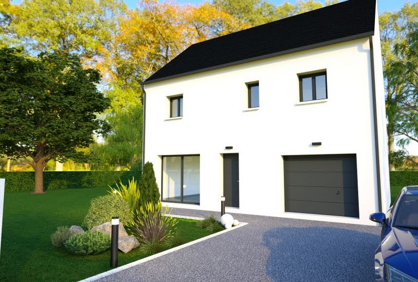  Vente Terrain + Maison - Terrain : 438m² - Maison : 90m² à Monnaie (37380) 