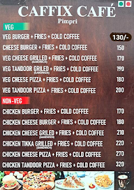 Caffix Cafe menu 2