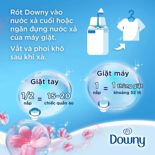 Túi xả vải Downy nắng mai 3.5L