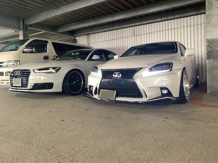 A6 セダンのレクサス IS・コラボ・Audiのある生活・Audiと美しい風景に関するカスタム事例の投稿画像3枚目