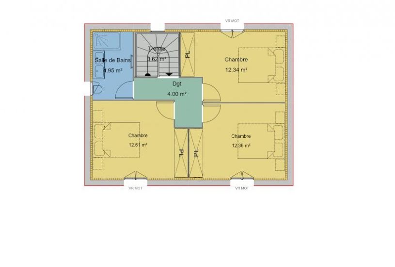  Vente Terrain + Maison - Terrain : 450m² - Maison : 110m² à Crest (26400) 