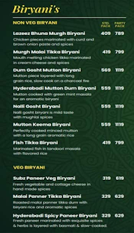 Andaz-E-Awadh menu 1