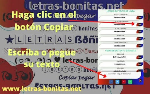 ▷Letras Bonitas⚡(☉̃ₒ☉)✅Copia y Pega fuentes𝕭