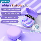 Tai Nghe Bluetooth M13 Tai Nghe Không Dây Bluetooth 5.2 Macaron Tích Hợp Mic Điều Khiển Cảm Ứng Tiếng Ồn