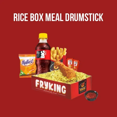 Rice Box Meal With Drumstick