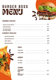 Burger Boss menu 1