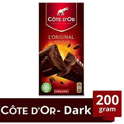 Cote D Or Dark Chocolate Bar 200 Gm