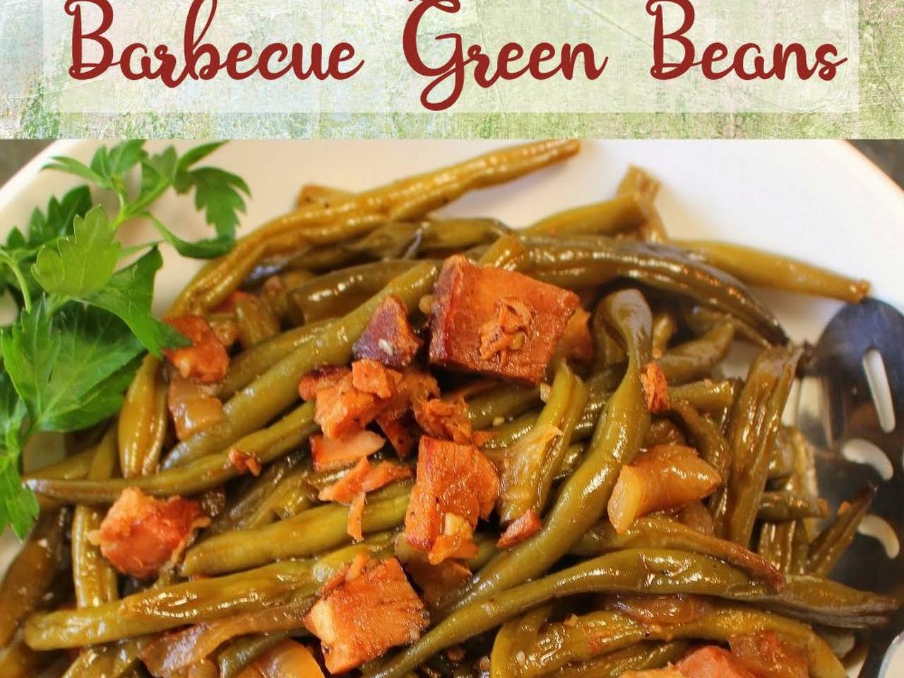 Crockpot Kielbasa and Green Beans - Brooklyn Farm Girl