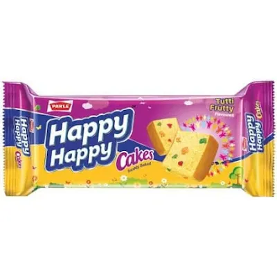 Parle Happy Happy Tutti Frutty Cakes - 40 gm