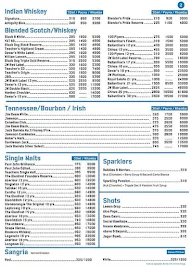 Whitefield Social menu 8