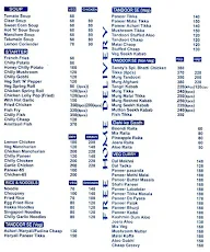 Sandy's Punjabi Rasoi menu 1