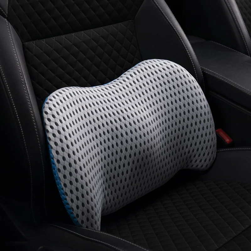Coussin de dossier de voiture et oreiller lombaire pour un confort optimal. Réduit les maux de dos, améliore la posture et rend vos trajets plus agréables.