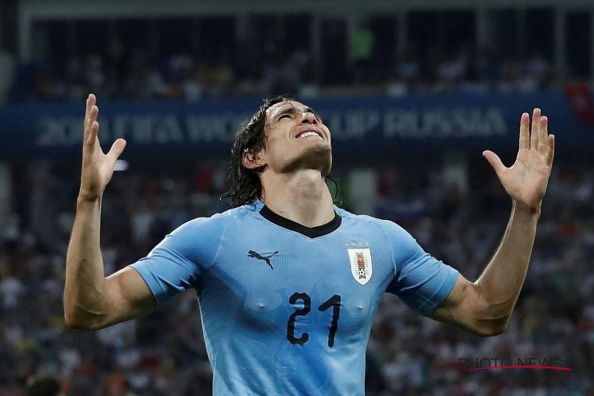 Edinson Cavani lijkt onderweg naar Spanje