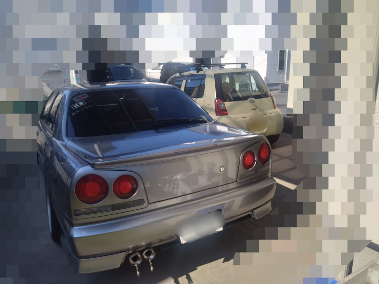 スカイラインの水も滴る良い愛車・熱中症に気をつけて!!に関するカスタム事例の投稿画像1枚目