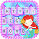 Thème de clavier Laser Pretty Mermaid icon