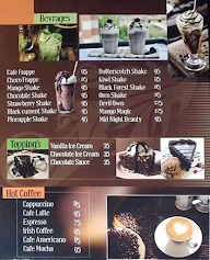 Cakes & More menu 1