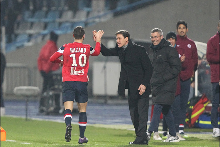 Rudi Garcia aurait aimé retrouver Eden Hazard en quarts de finale