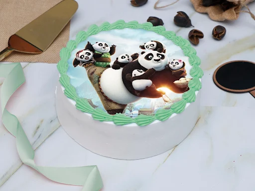 Kung Fu Panda Photo Cake