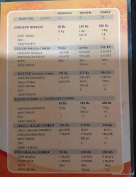 Tandoori Knight menu 2