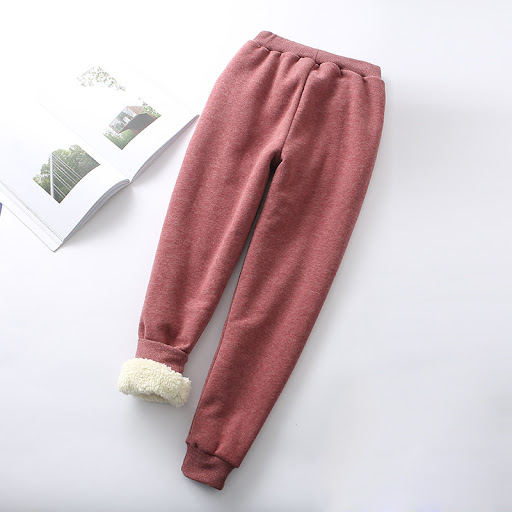 Title 6, Lamb velvet sweatpants trousers Soft and comfor...