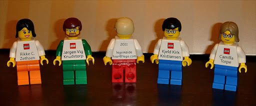 Lego business cards - possibly the coolest business cards in the world.