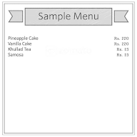 Shri Ram Ice Cream Parlour And Bakery menu 1