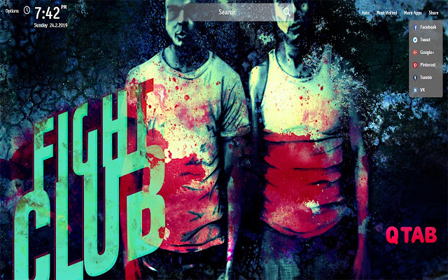 Fight Club Movie Wallpapers New Tab