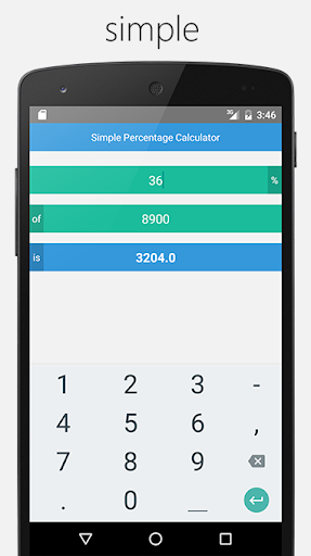 Simple Percentage Calculator