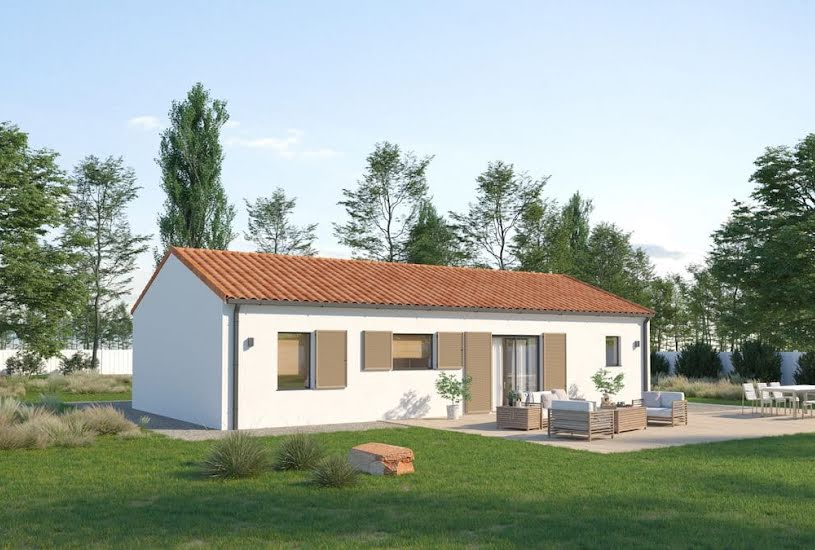  Vente Terrain + Maison - Terrain : 448m² - Maison : 90m² à Belin-Béliet (33830) 