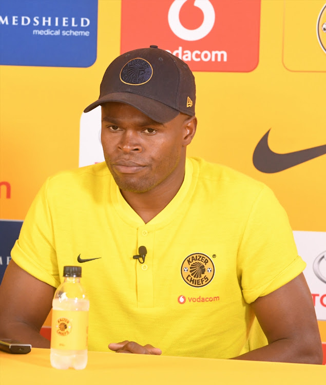 Willard Katsande of Kaizer Chiefs during the Kaizer Chiefs media briefing at Chiefs Village on January 17, 2019 in Johannesburg, South Africa.