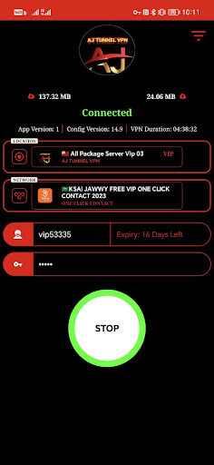 Screenshot Aj Tunnel Vpn