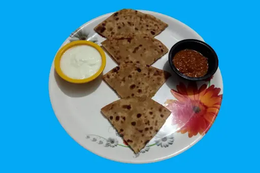 Aloo Paratha With Chaas